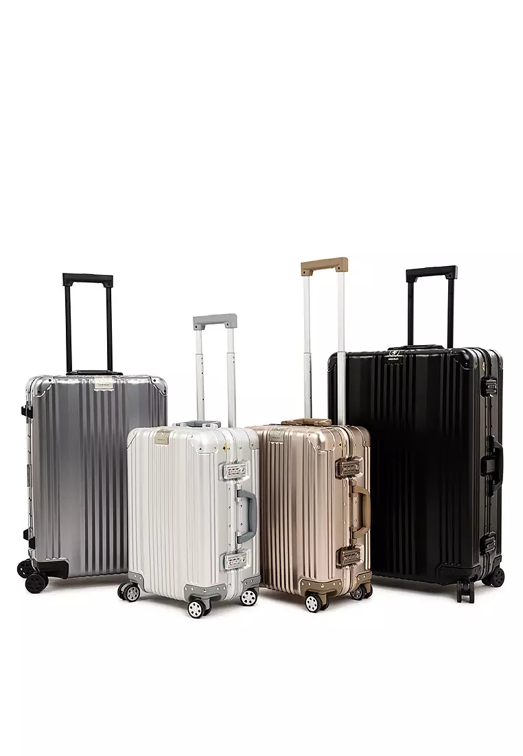 Aluminum Series 1510-63 Champagne Gold (Frame Type) - Medium - TSA Luggage