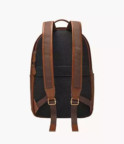 Fossil Buckner Leather Brown Backpack Tas Pria - MBG9631-210