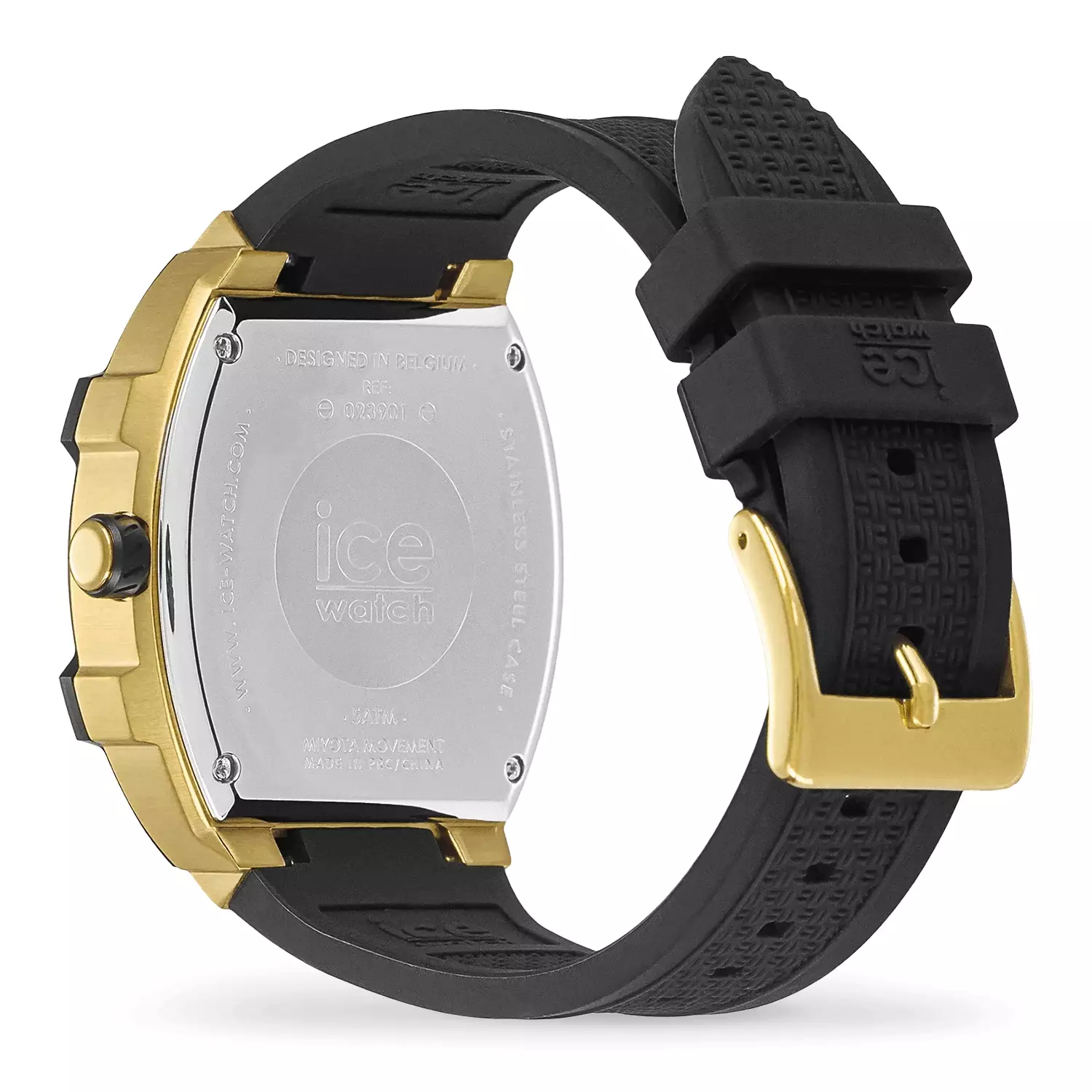 Jam Tangan Wanita Ice Watch ICE Boliday - Black Gold 40mm [023901]