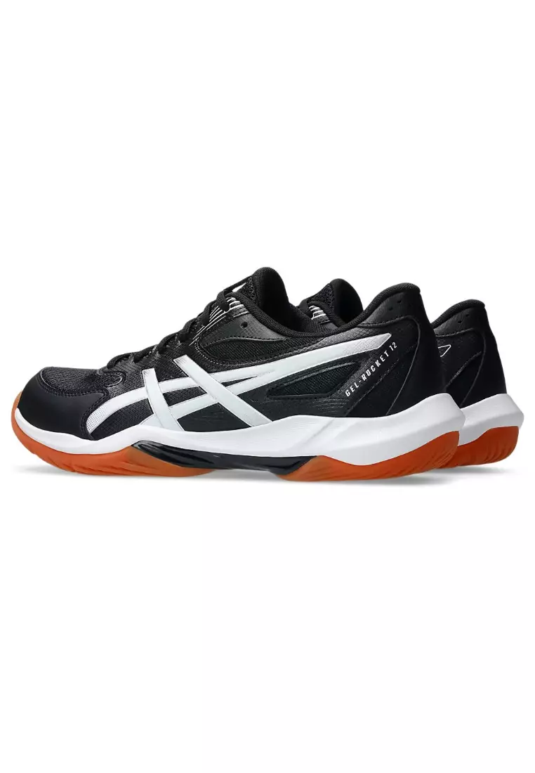 GEL-ROCKET 12 (2E WIDE) UNISEX INDOOR SPORT SHOES (BLACK)