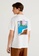 United Colors of Benetton white Printed T-shirt CDBF4AA558140FGS_2