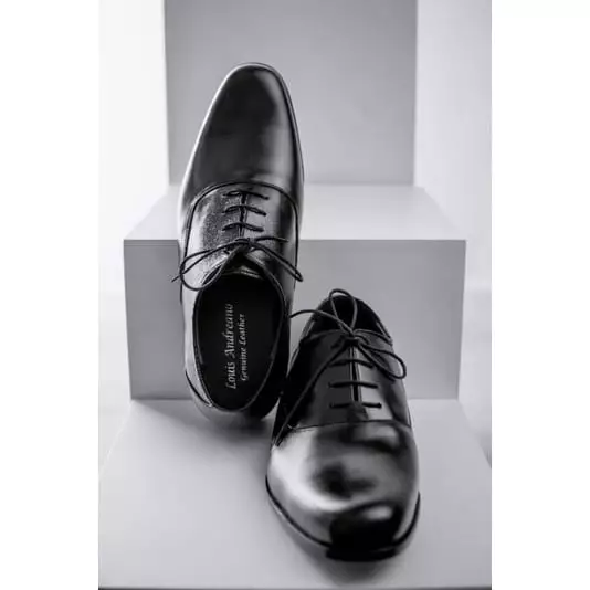 Sepatu Pantofel Pria Oxford Kulit Sapi Louis Andreano LA-902