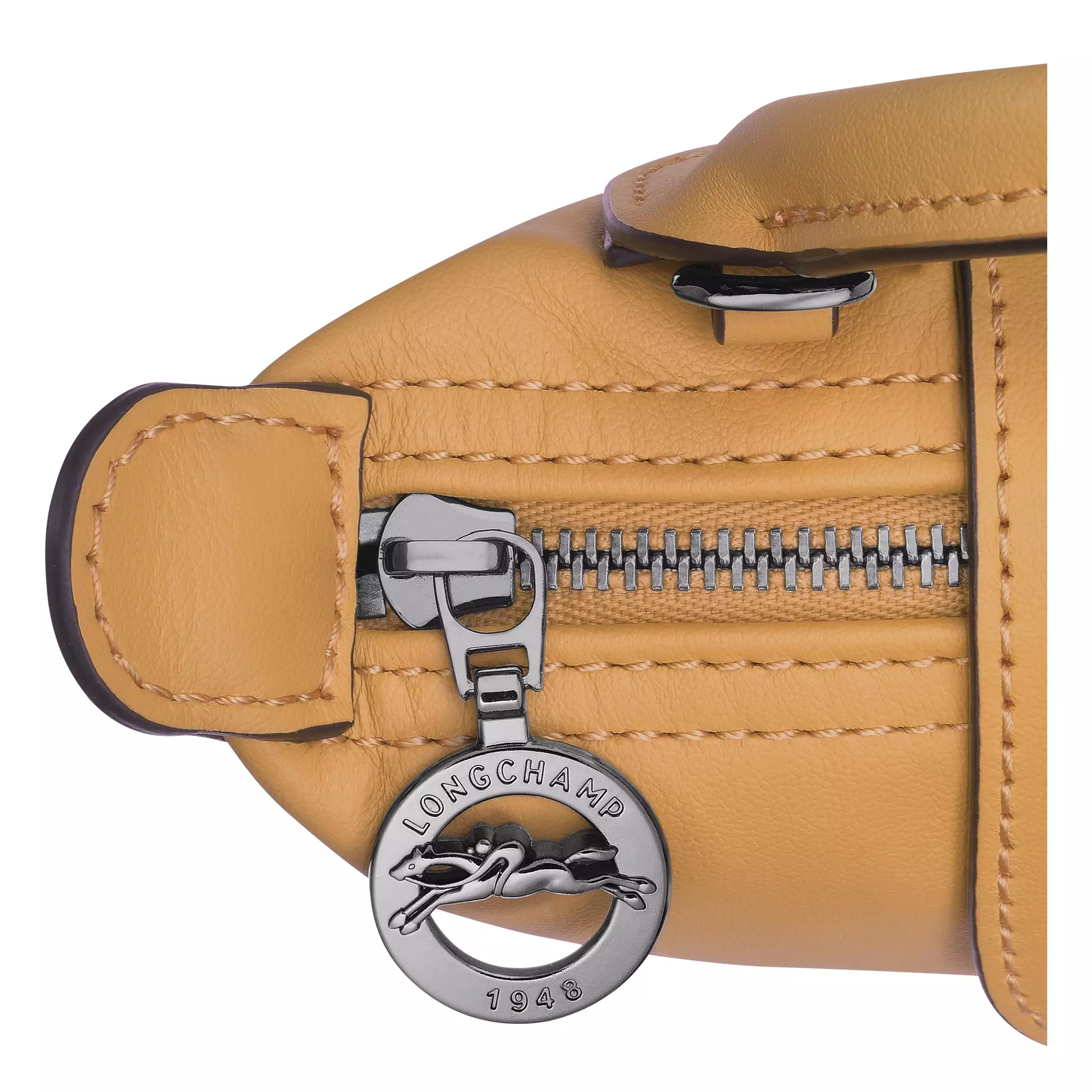 Le Pliage Xtra XS Leather Pouch - Honey