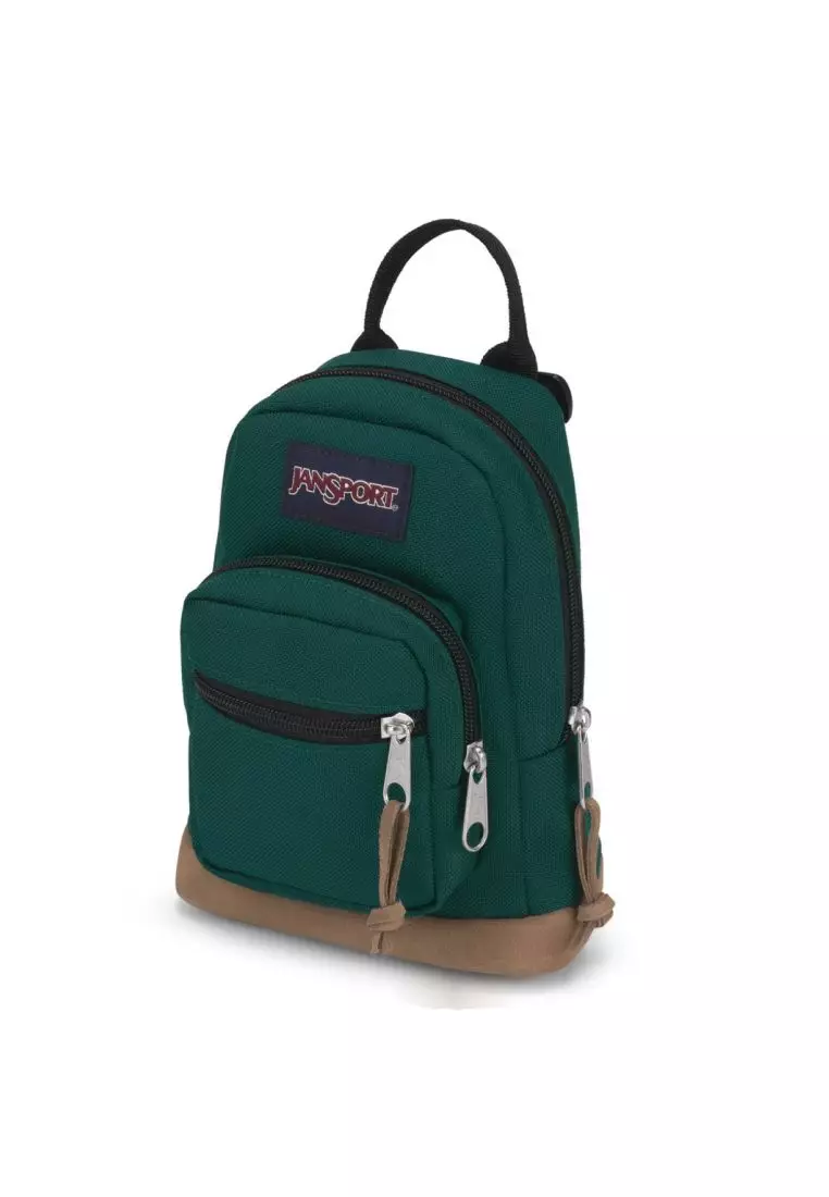 Jansport dark green backpack sales
