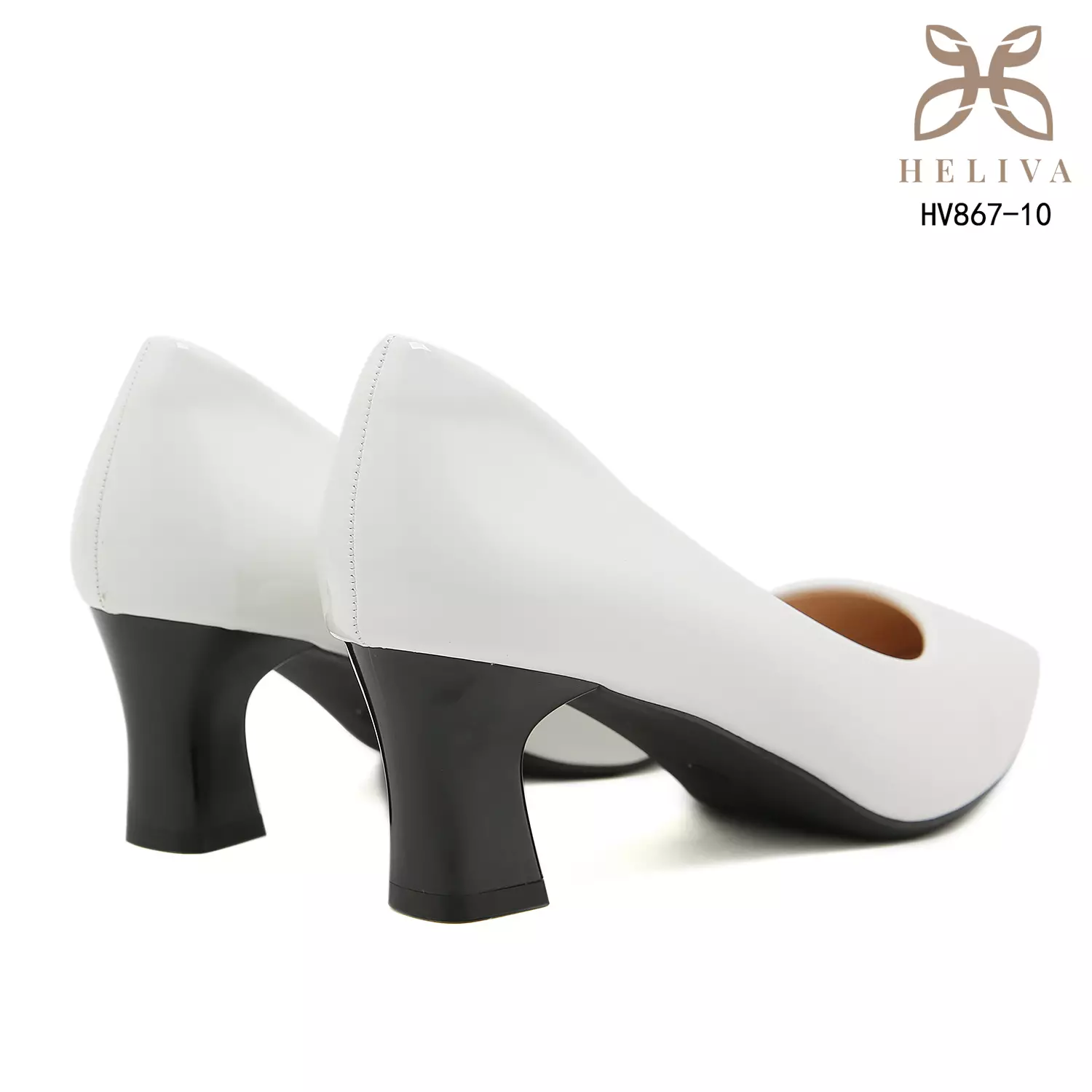 Heliva Livanna Classic Pointed Toe Glossy Heels 5.5cm Sole HV867-10