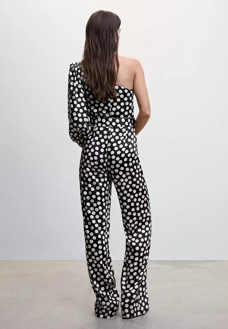 Mango spot jumpsuit sales