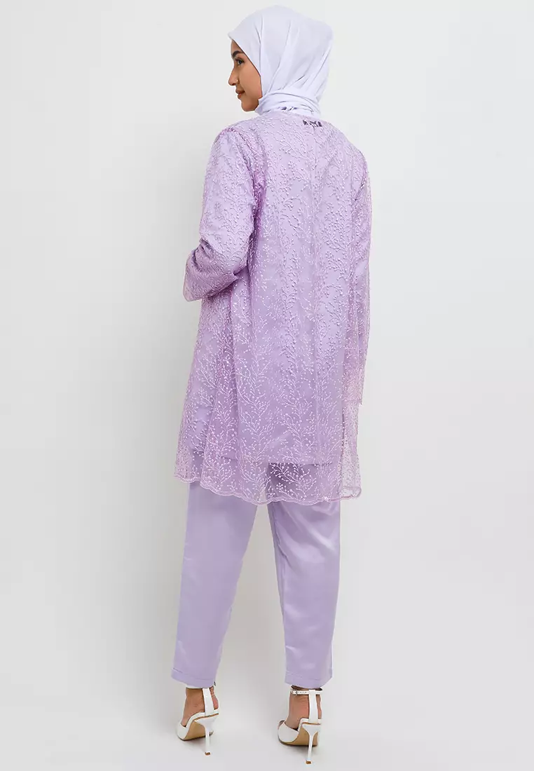 MFMW Azelea Set Brukat Orchid