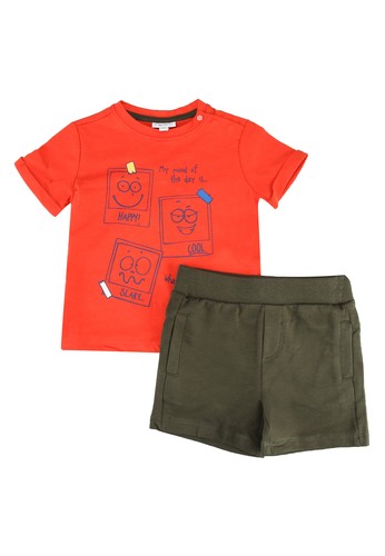 Jual Ovs Baby T Shirt Shorts Set Original Zalora Indonesia