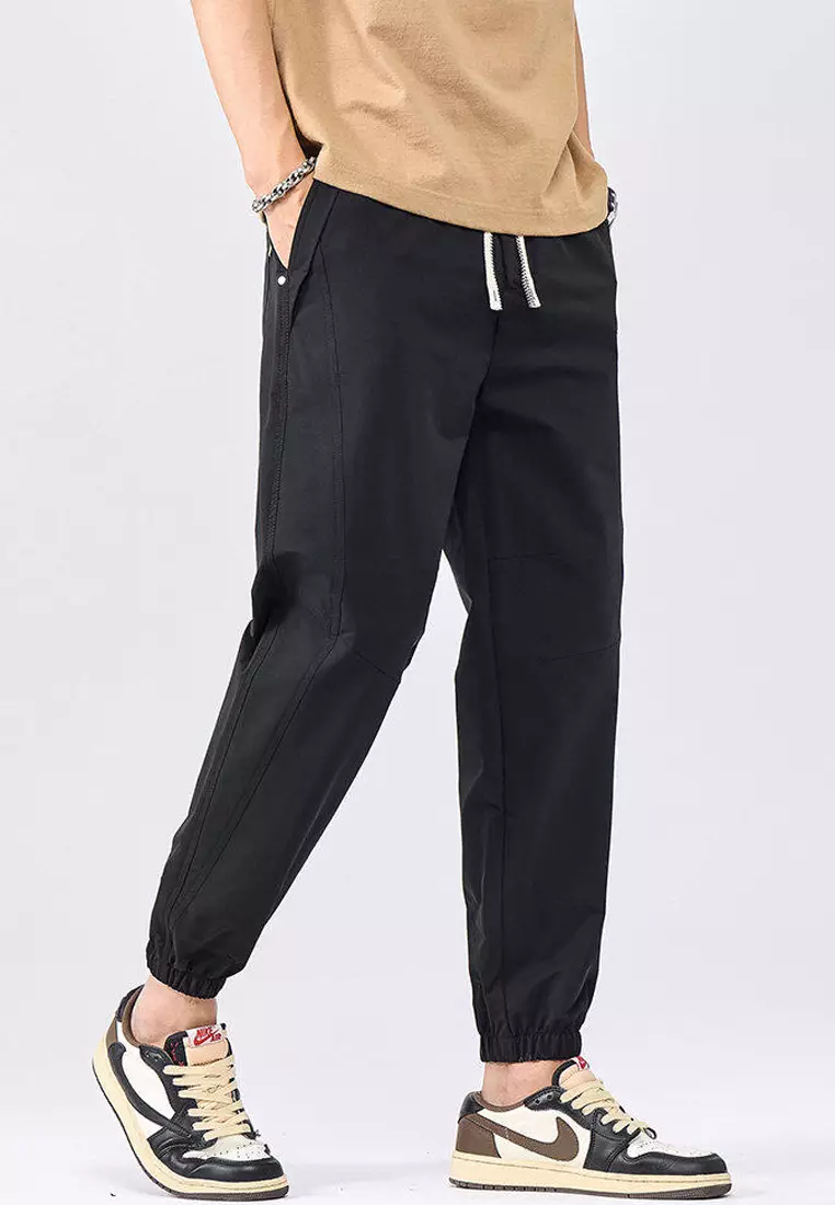 型男休閒束腳褲