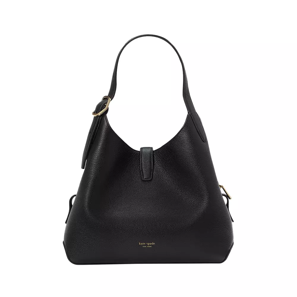 Deco Crossbody Tote Bag Black