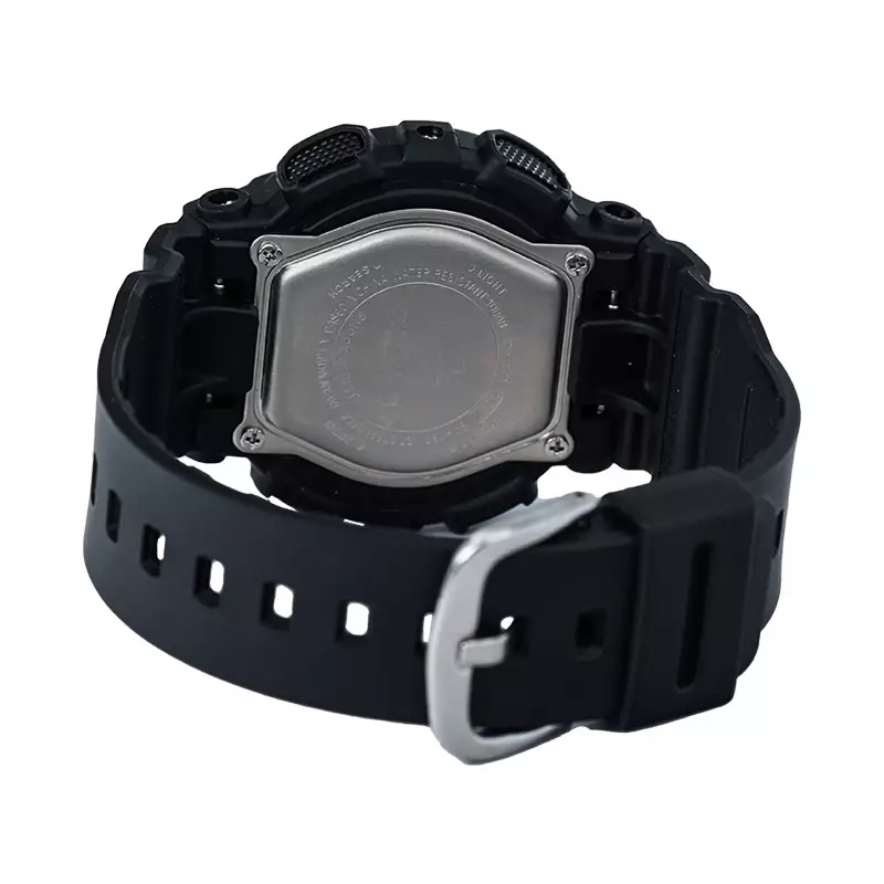 Jam Tangan Wanita Casio Baby-G BA-130-1A4DR Dansque Pink Digital Analog Dial Black Resin Band