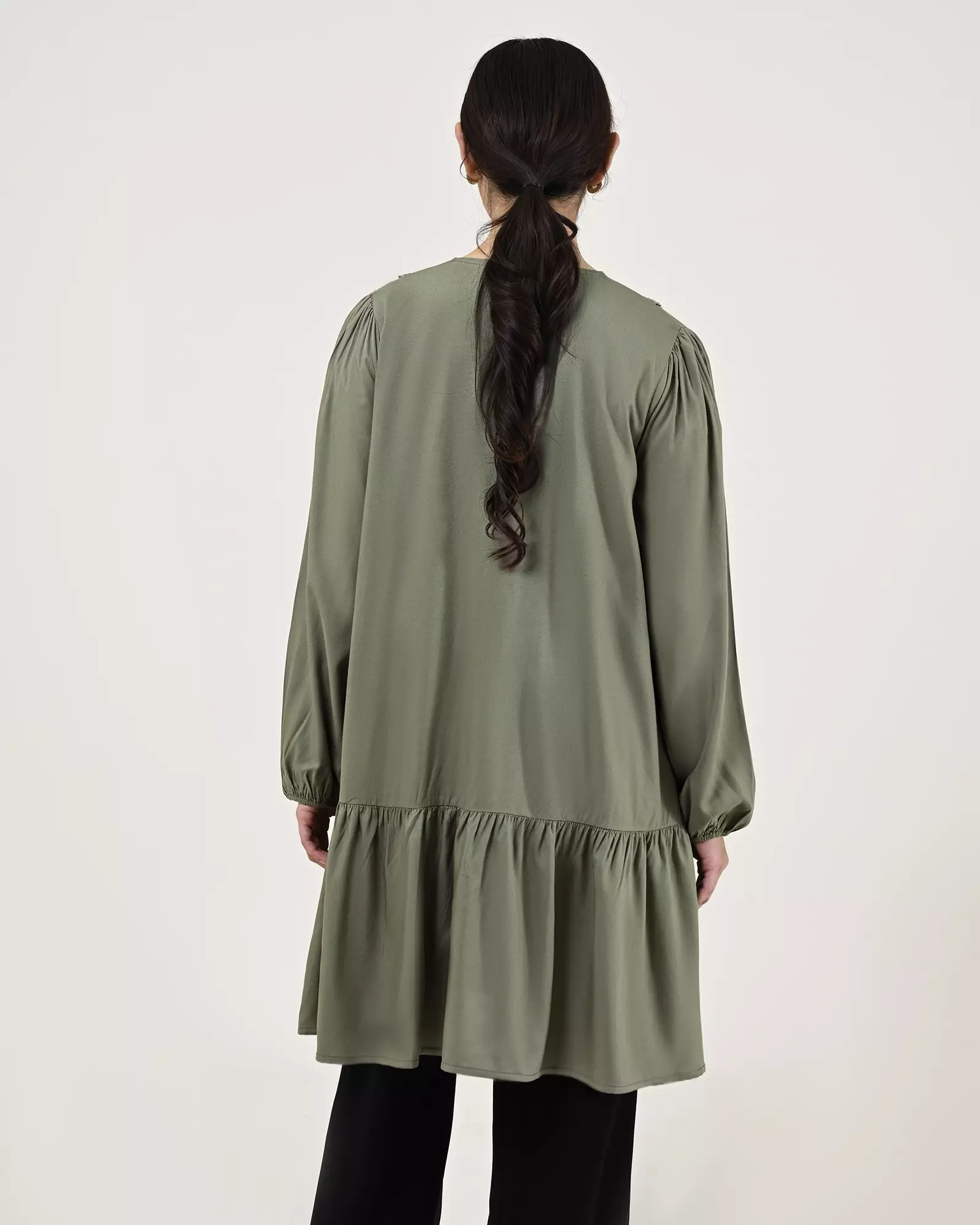 Geulis.id LAVIRA TUNIC - Olive