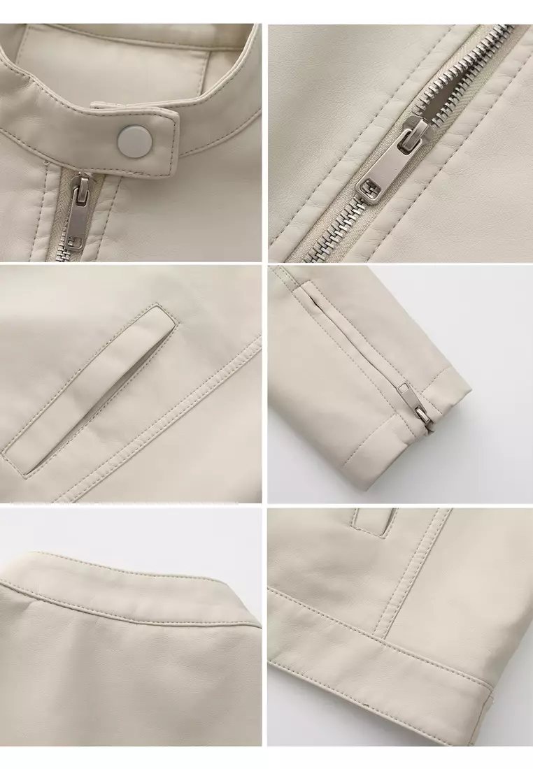 仿皮機車夾克 AD-M25PJ46