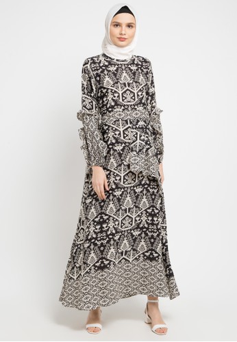 Jual Kamilaa by Itang Yunasz Gamis Etnik Original  ZALORA 