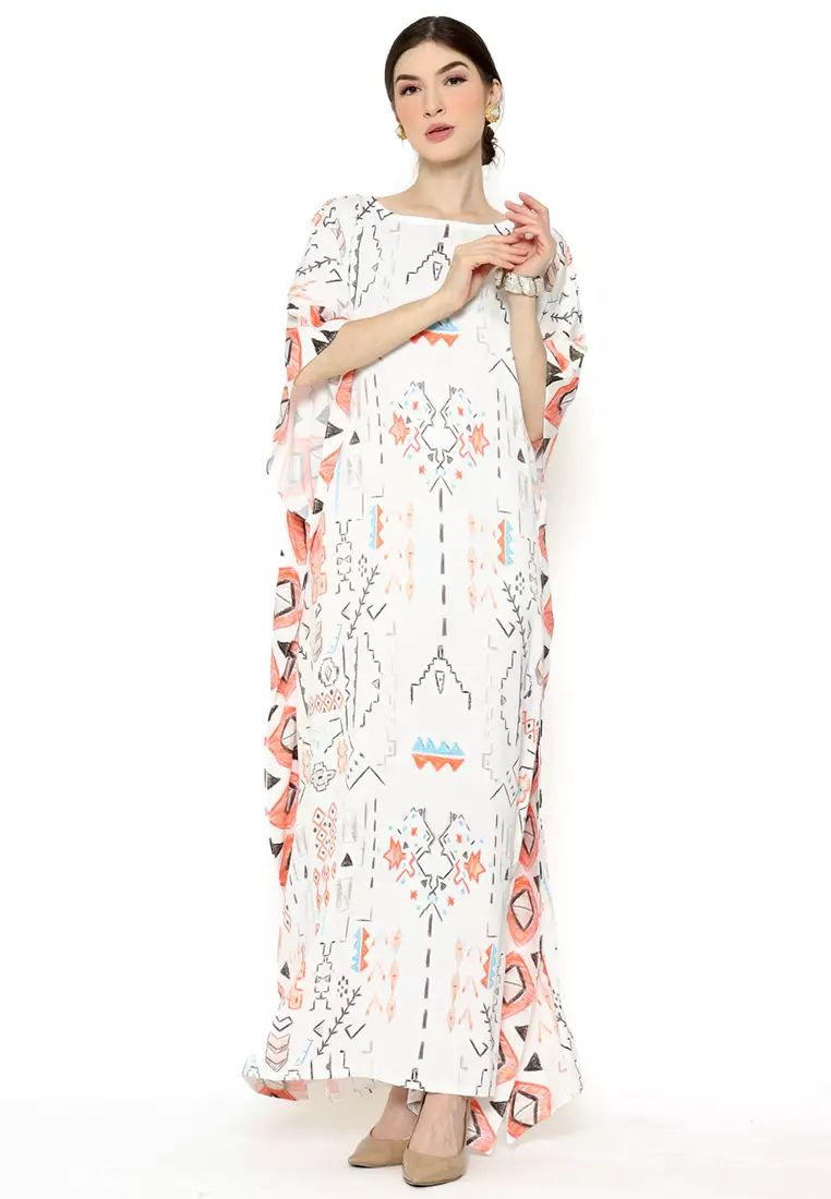 Kanzi Exclusive Short Sleeve Kaftan