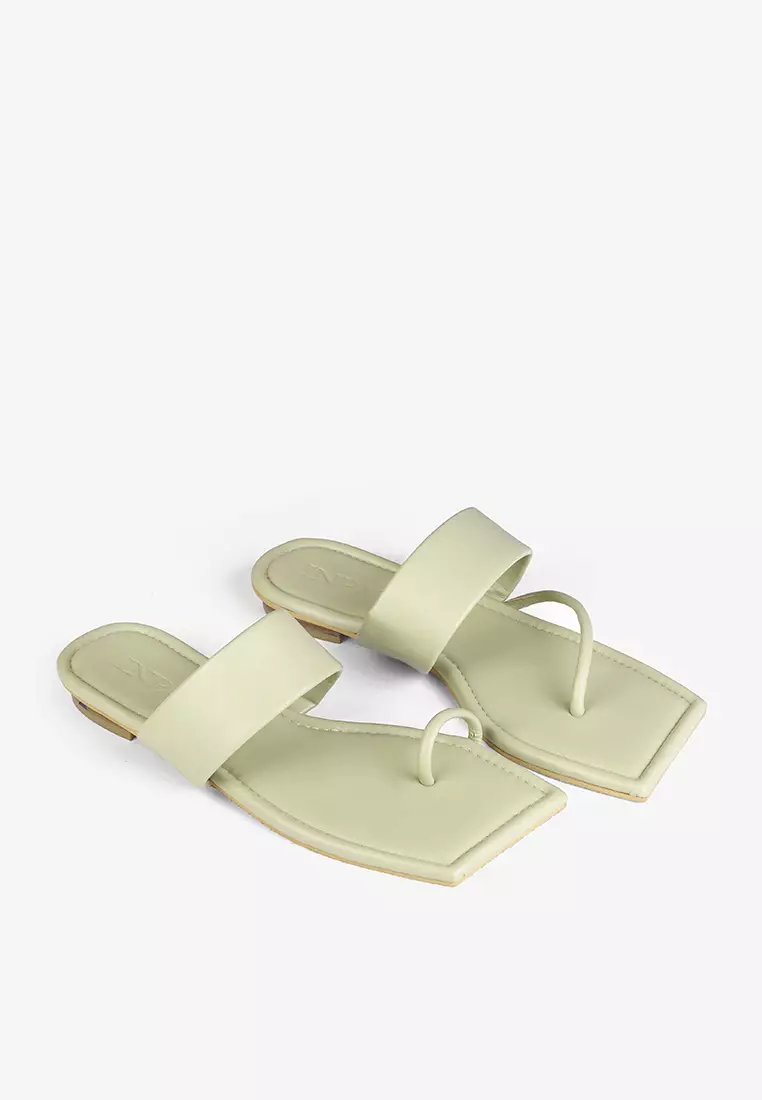 Mono Strappy Mismatched Summer Sandals