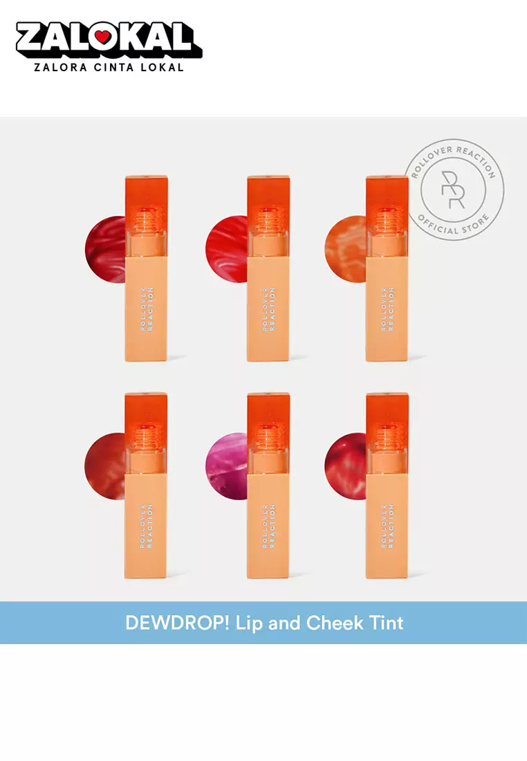 Jual Rollover Reaction Ginger Ale DEWDROP! Lip and Cheek Tint