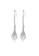 SUNRAIS silver Premium colored stone silver drop earrings 00859AC1FCCFF3GS_1