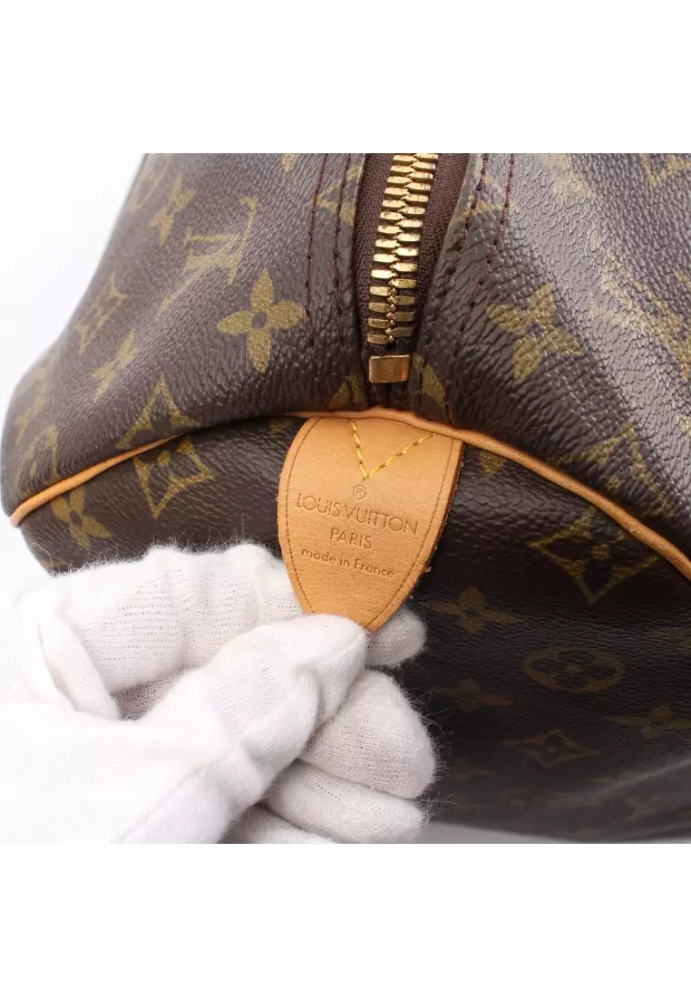 Buy Louis Vuitton Pre-loved Louis Vuitton Keepall 55 monogram Boston ...