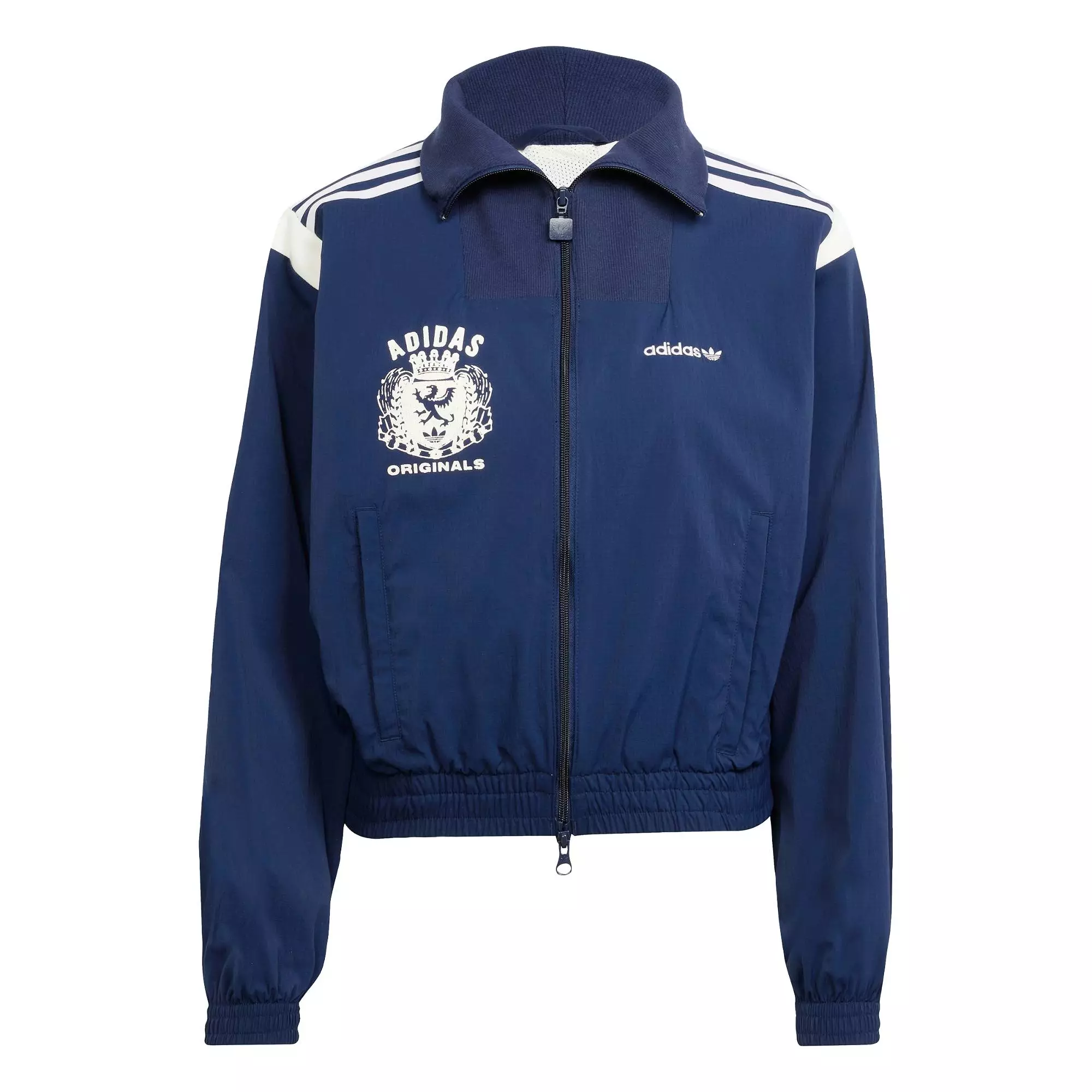 Lifestyle Mascotte Woven Tracksuit Jacket Women Blue JY2809
