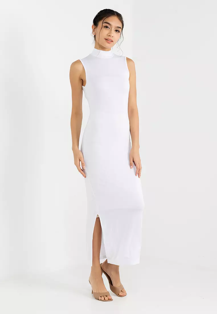 Turtleneck Sleeveless Inner Dress