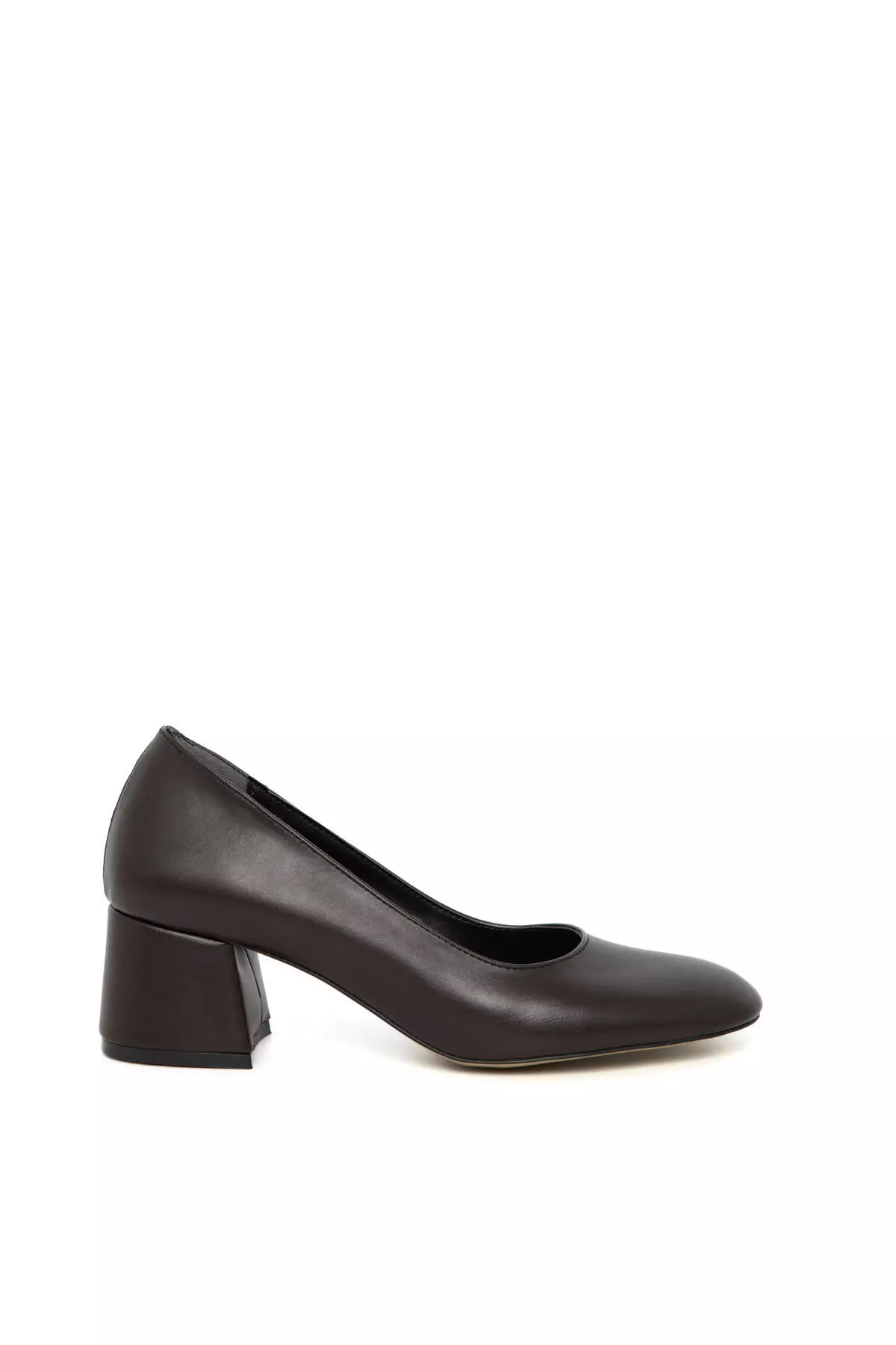 Brown Women'S Classic Heeled Shoes 20808