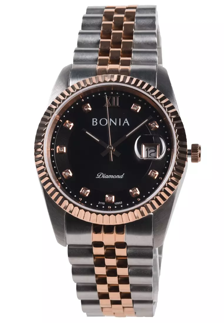 Bonia watch diamond sale
