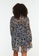 Trendyol black Plus Size Polka Dots Chiffon Dress 5620BAA01D3CB1GS_2