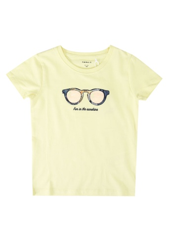 NAME IT yellow NMFFISUMMER SS TOP BOX 0C490KA70B196CGS_1