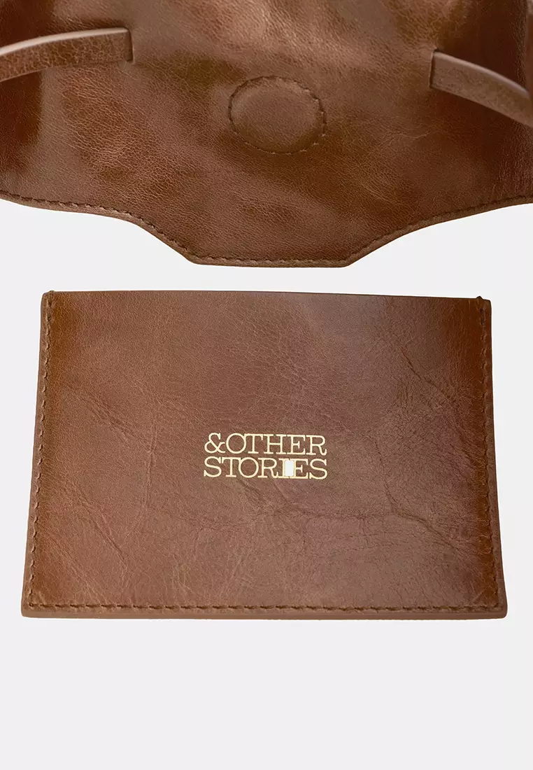 Low-Profile Leather Shoulder Bag