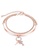 Air Jewellery gold Luxurious Circle Key Bracelet In Rose Gold FB4FEAC30C3E4CGS_1