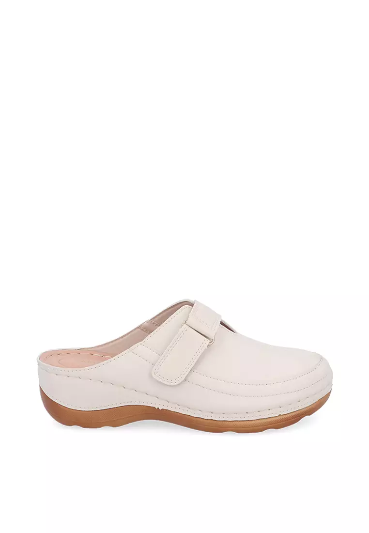 Discount on Carlo Rino  shoes - SKU: Beige Liraz Mules