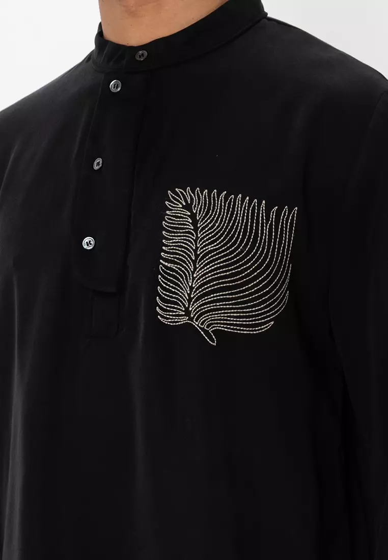 Rafa' Elongated Shirt - Tencel Cotton