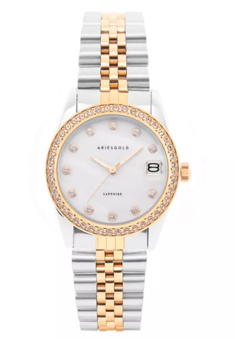 Aries gold ladies watch sale