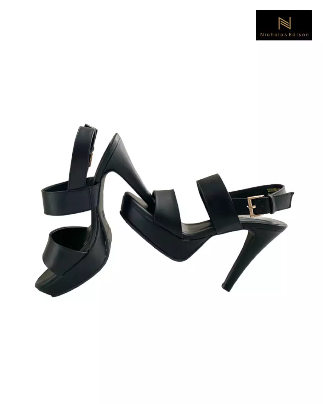 Nicholas Edison Heel Alika Black