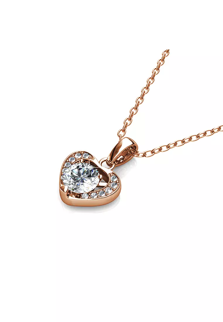 Forever Pendant RG - Kalung Crystal Swarovki by Her Jewellery