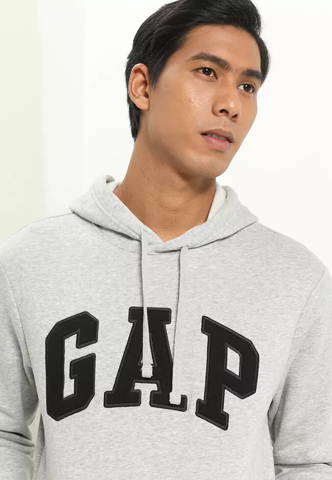 Fleece Gap Arch Hoodie