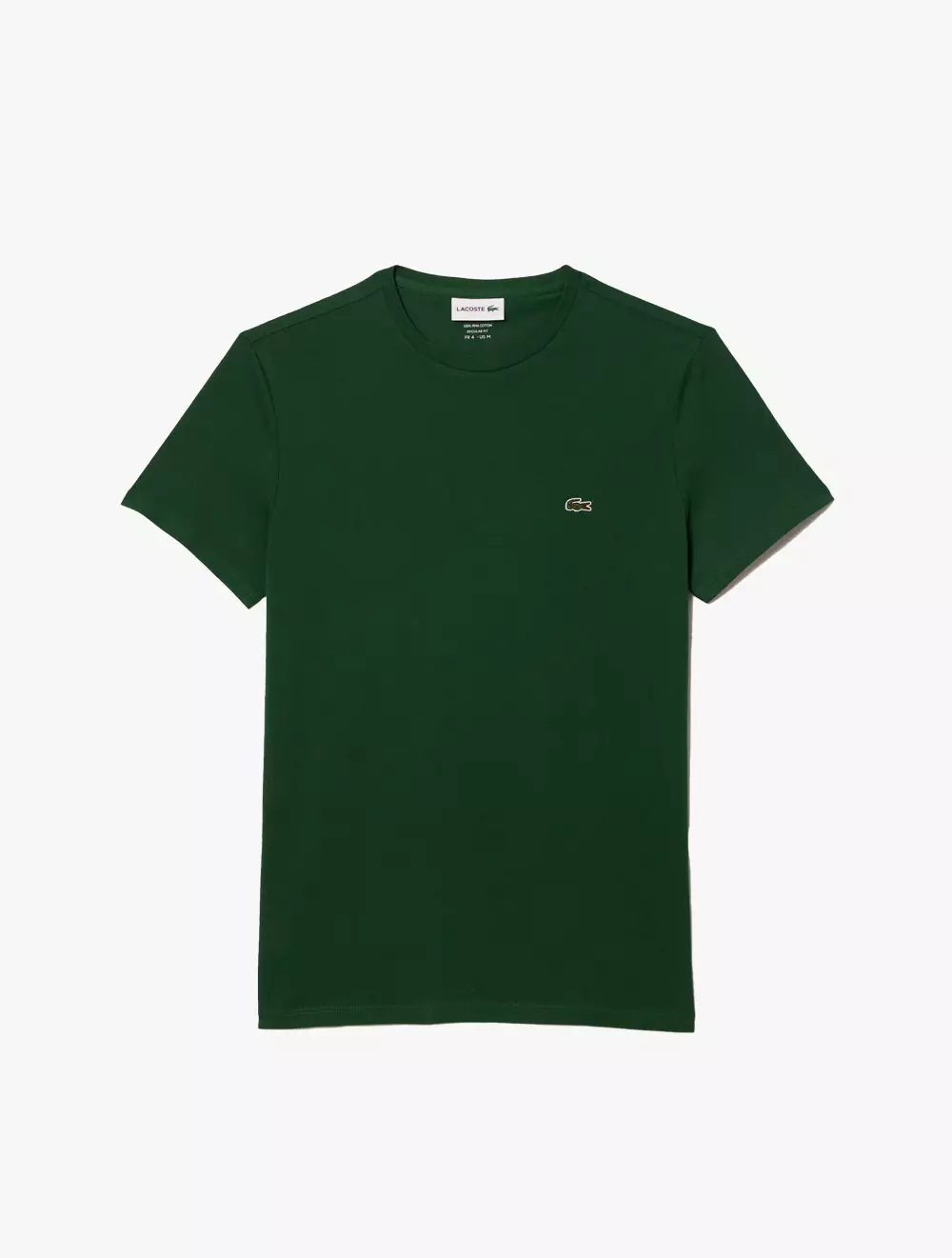 Regular Fit Pima Cotton Jersey T-shirt - Green