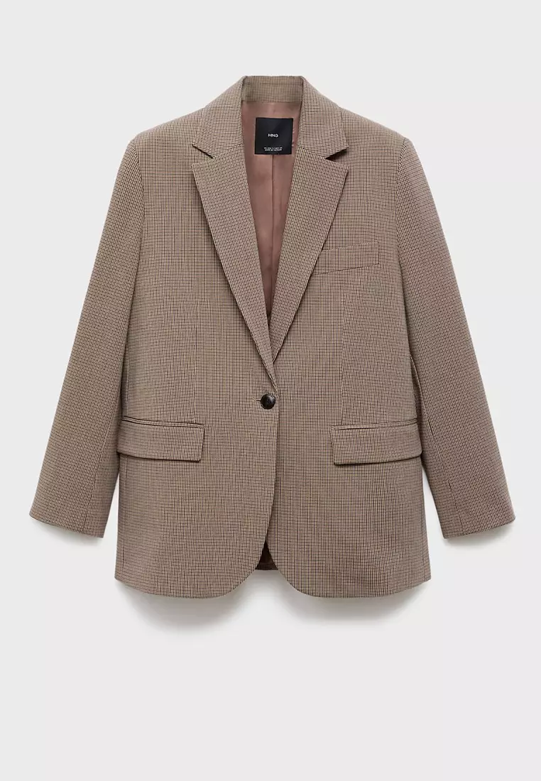 Straight Jacket With Flap Pockets