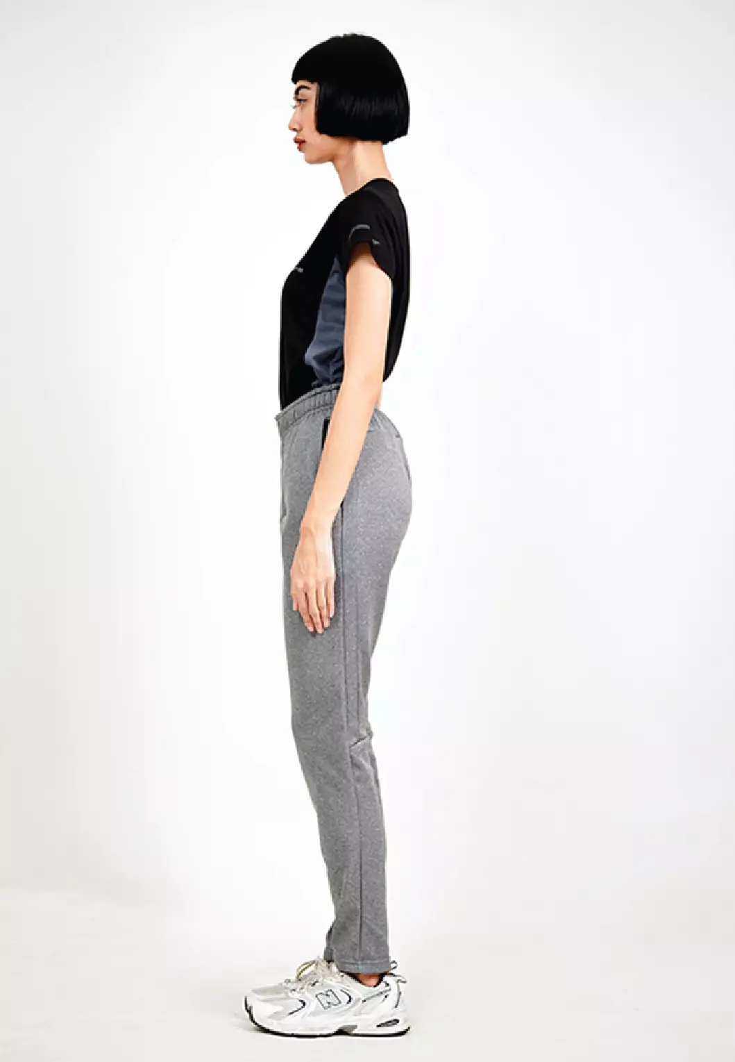 Tiento Setelan Olahraga Kaos Lari Dry Fit Lengan Pendek Baju Running Celana Panjang Training Gym Fitness Sport Extra Lite