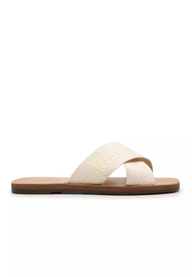 Discount on Anacapri  shoes - SKU: Logo Slide Bone