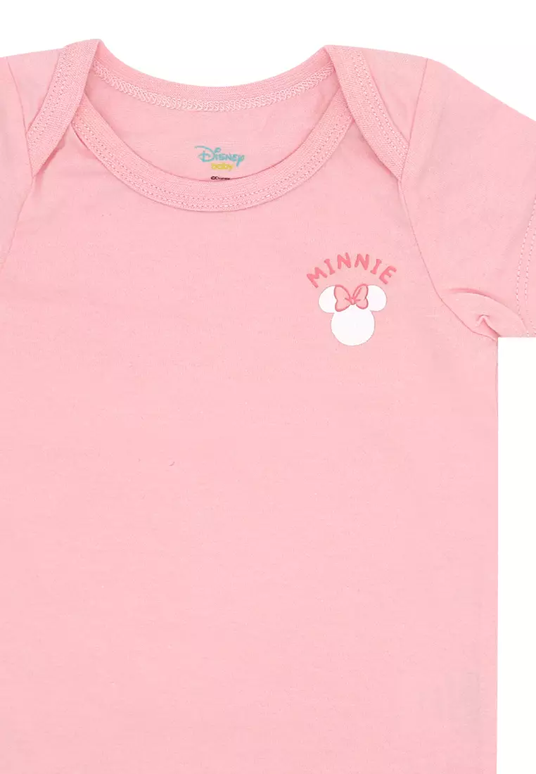 Baby Girl Licensed Newborn Essentials T-Shirt Pack of 3