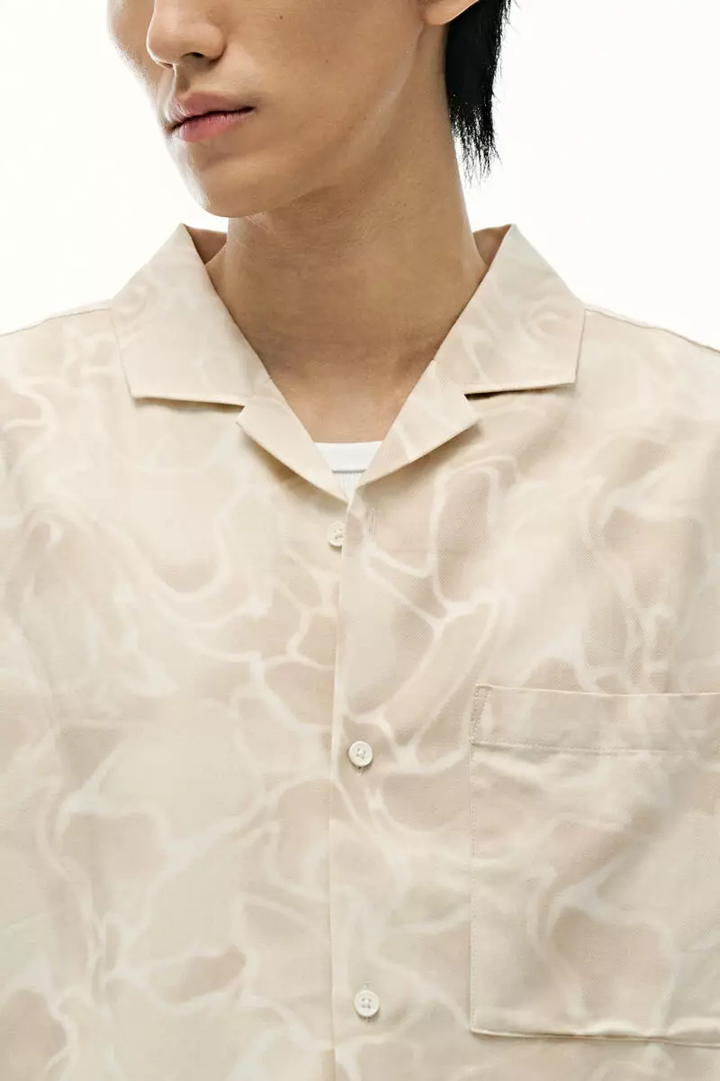Loose Fit Patterned resort shirt
