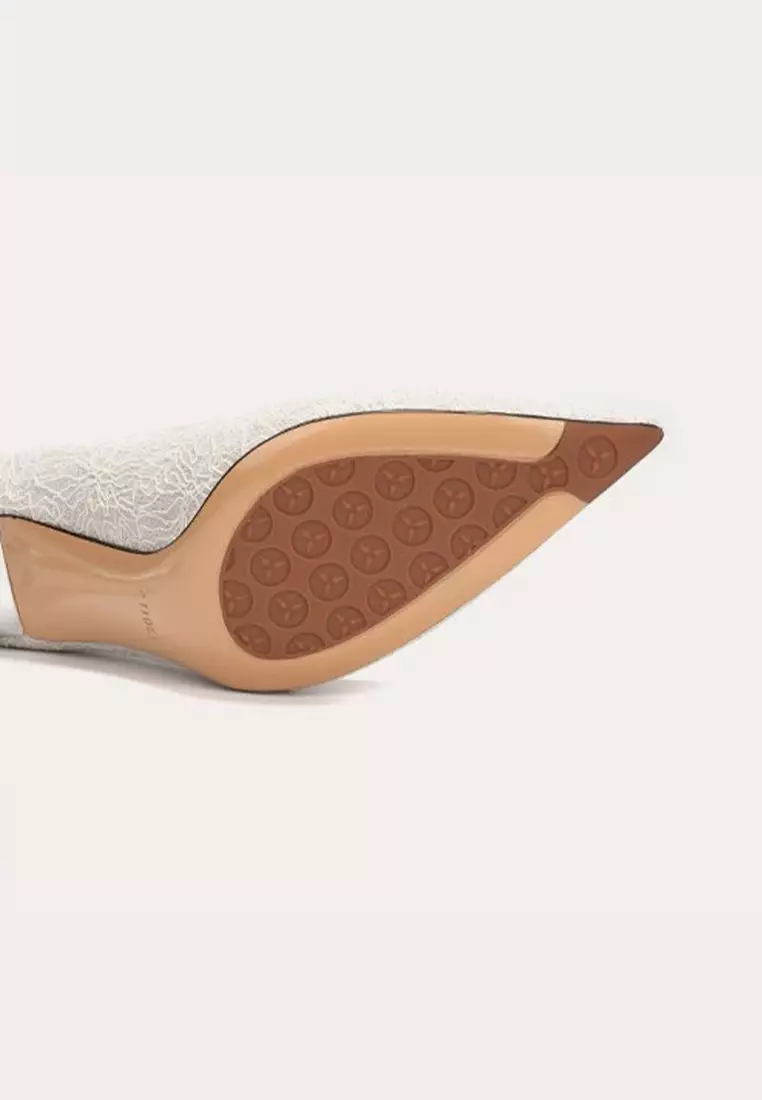 6CM 水鑽方釦尖頭婚宴高跟鞋 PX708-B53