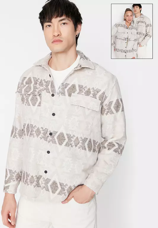 Unisex Overshirt with Double Pockets