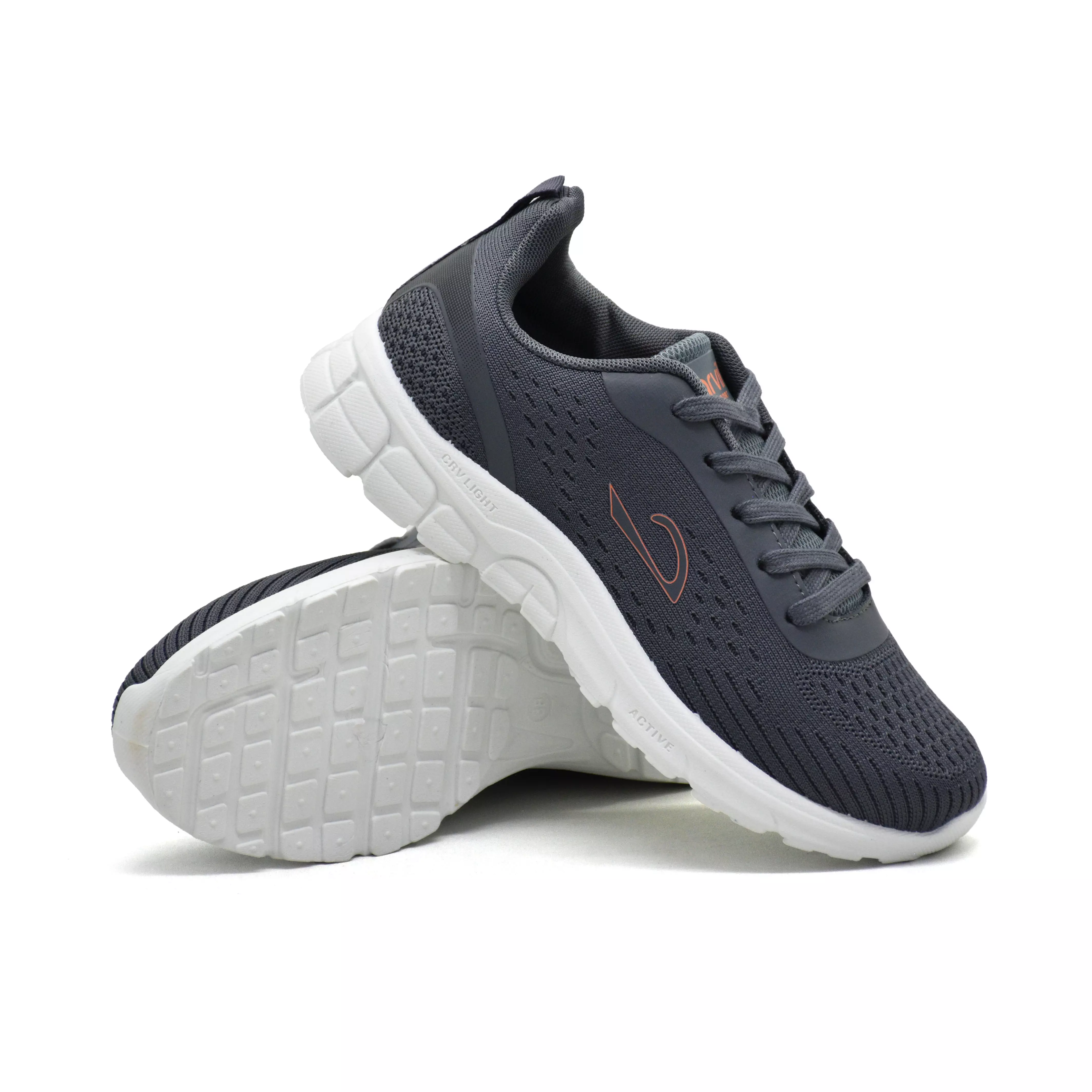 Carvil Sepatu Anak Keyden-02 LT Dark Grey/White