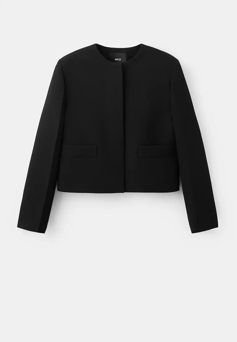 Crop Suit Blazer