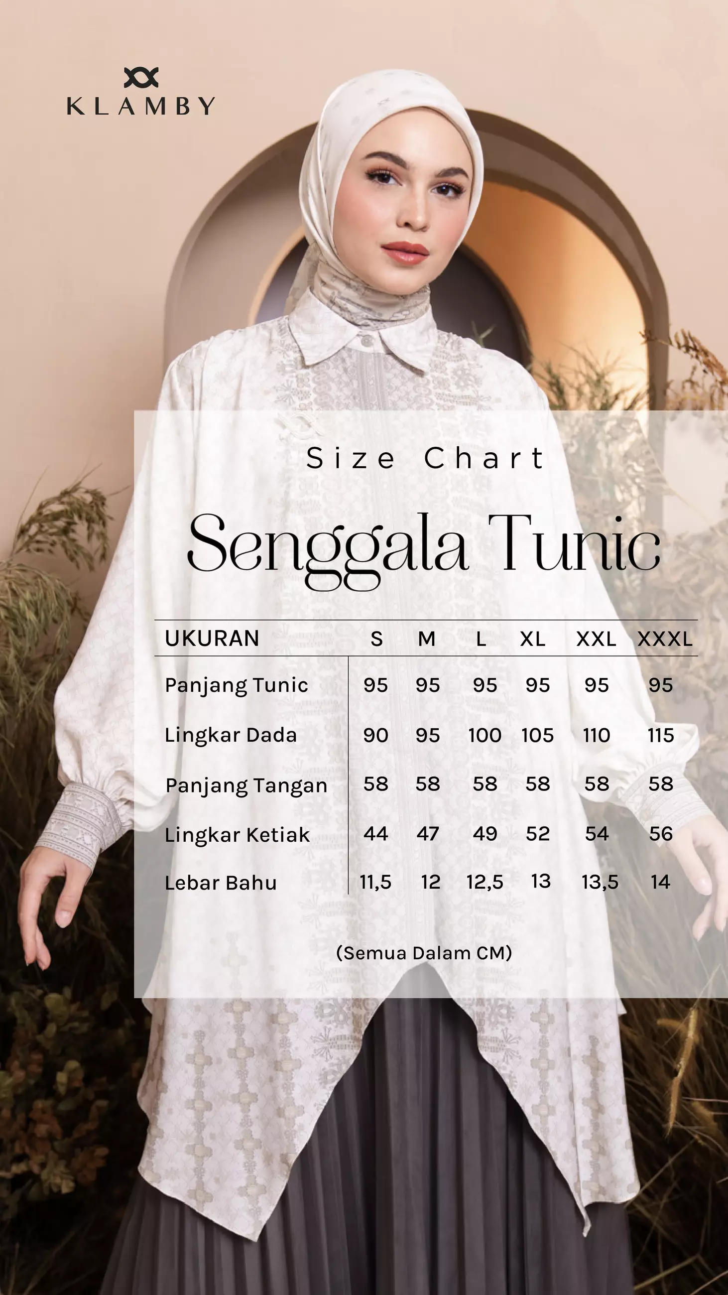 Klamby - Senggala Tunic Seagrass Twill