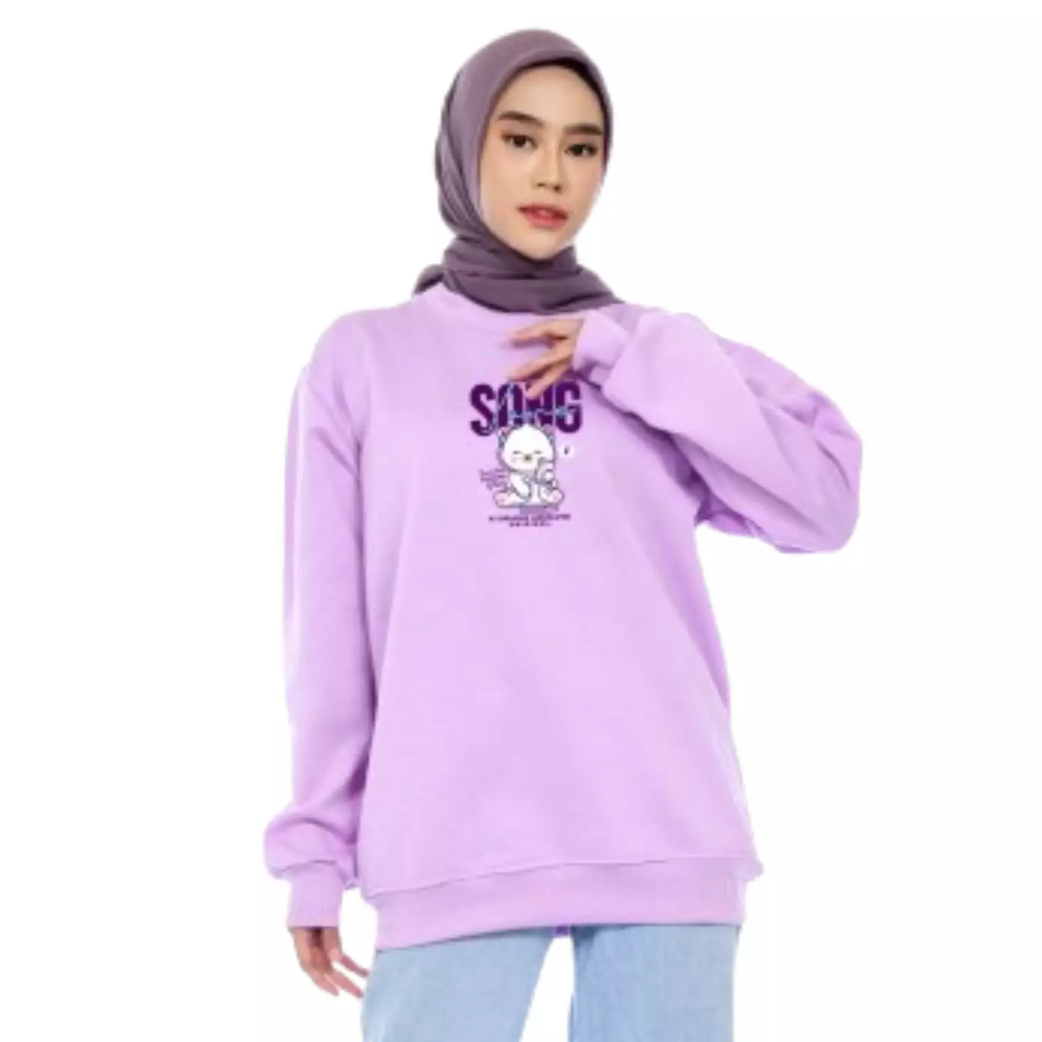 Crewneck Sweatshirt Song Lav