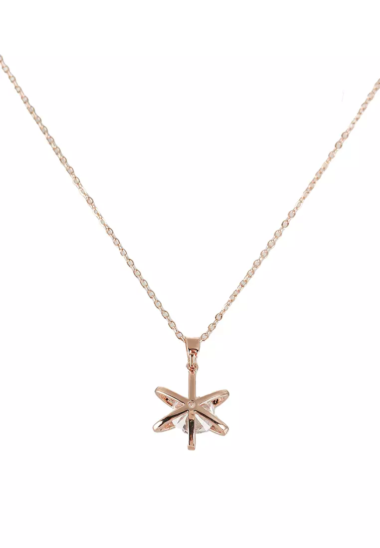 Red sales star necklace